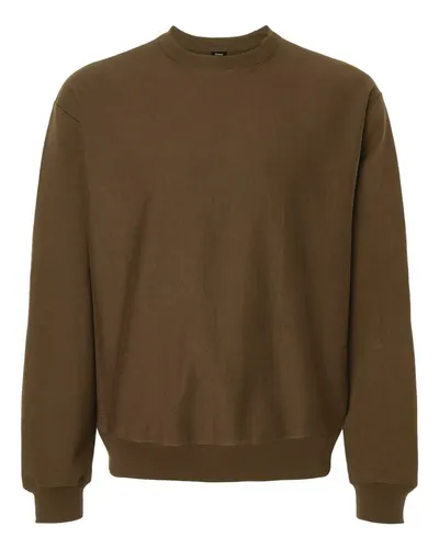 Hanes OG600 Unisex Beefy® Sweats Premium Heavyweight Crewneck Sweatshirt — blank crewneck sweatshirt, front view