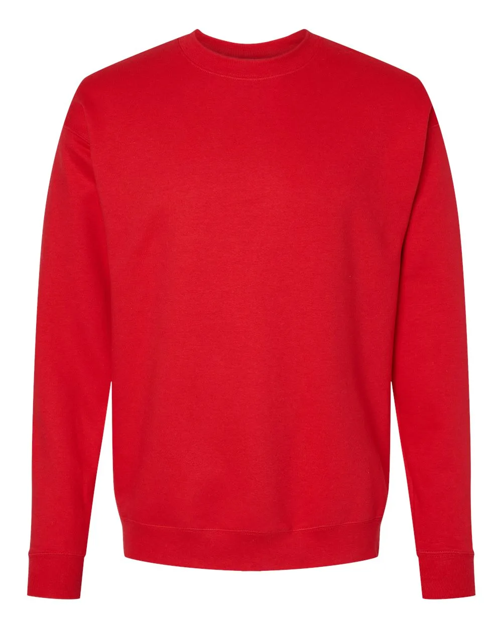 Hanes RS160 Unisex Perfect Sweats Crewneck Sweatshirt — blank crewneck sweatshirt, front view