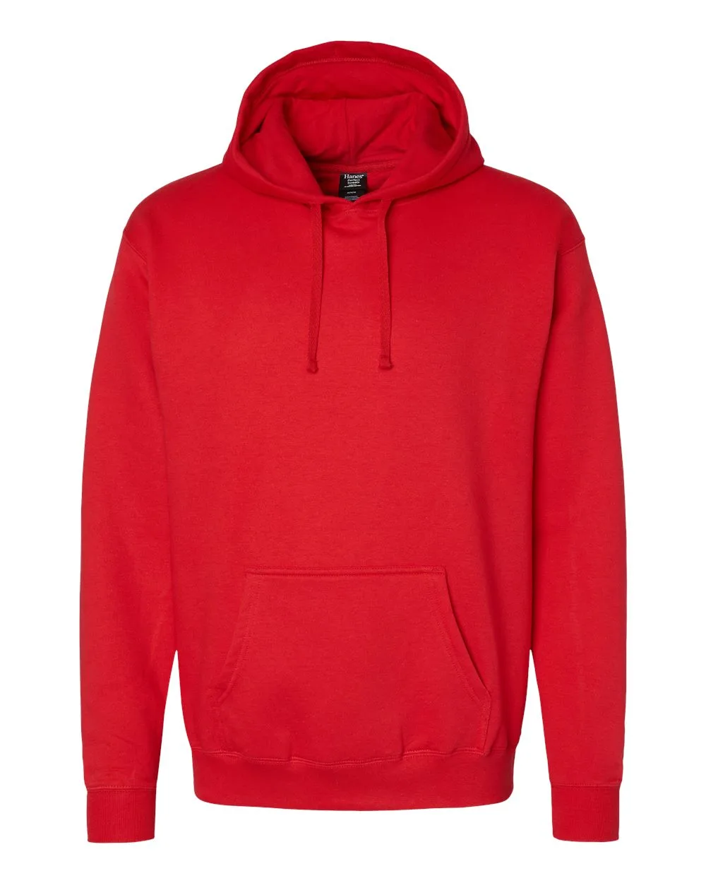 Hanes RS170 Unisex Perfect Sweats Hooded Sweatshirt — blank hooded sweatshirt, front view