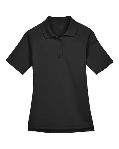 Harriton M211W Women's Advantage Tactical Polo — blank polo, front view
