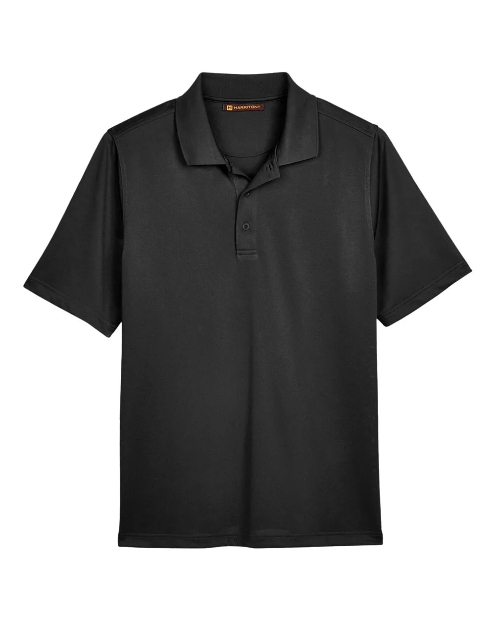 Harriton M348T Men's Tall Advantage Snag Protection Plus IL Polo — blank polo, front view