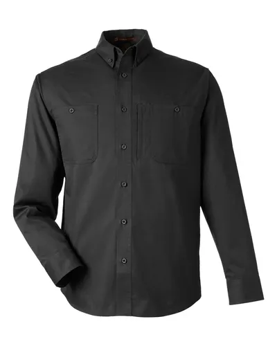 Harriton M585L Men's Advantage IL Workshirt — blank garment, front view