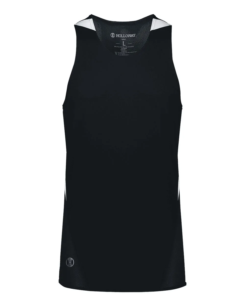 Holloway 221035 Unisex PR Max Track Jersey — blank t-shirt, front view