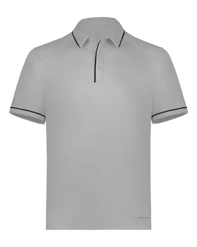 Holloway 222518 Men's CoolCore® Polo — blank polo, front view