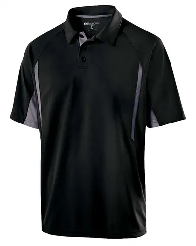 Holloway 222530 Men's Two-Tone Avenger Polo — blank polo, front view