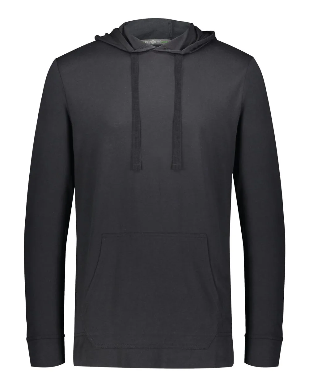 Holloway 222577 Men's Repreve® Eco Hooded Sweatshirt — blank hooded sweatshirt, front view