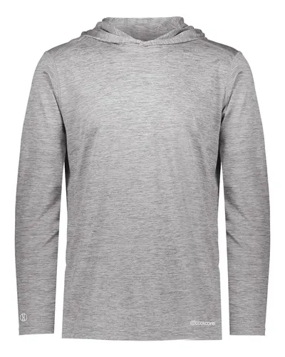 Holloway 222589 Men's Electrify CoolCore® Hooded Sweatshirt — blank hooded sweatshirt, front view