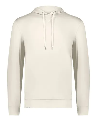 Holloway 222598 Men's Eco Revive™ Ventura Soft Knit Hooded Sweatshirt — blank hooded sweatshirt, front view