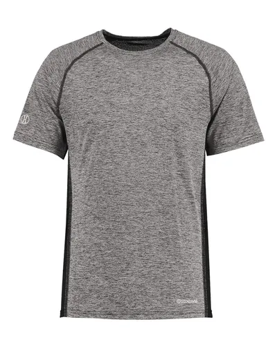 Holloway 222671 Youth Electrify CoolCore® T-Shirt — blank t-shirt, front view
