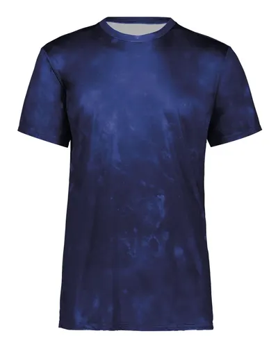 Holloway 222696 Youth Cotton-Touch Cloud T-Shirt — blank t-shirt, front view
