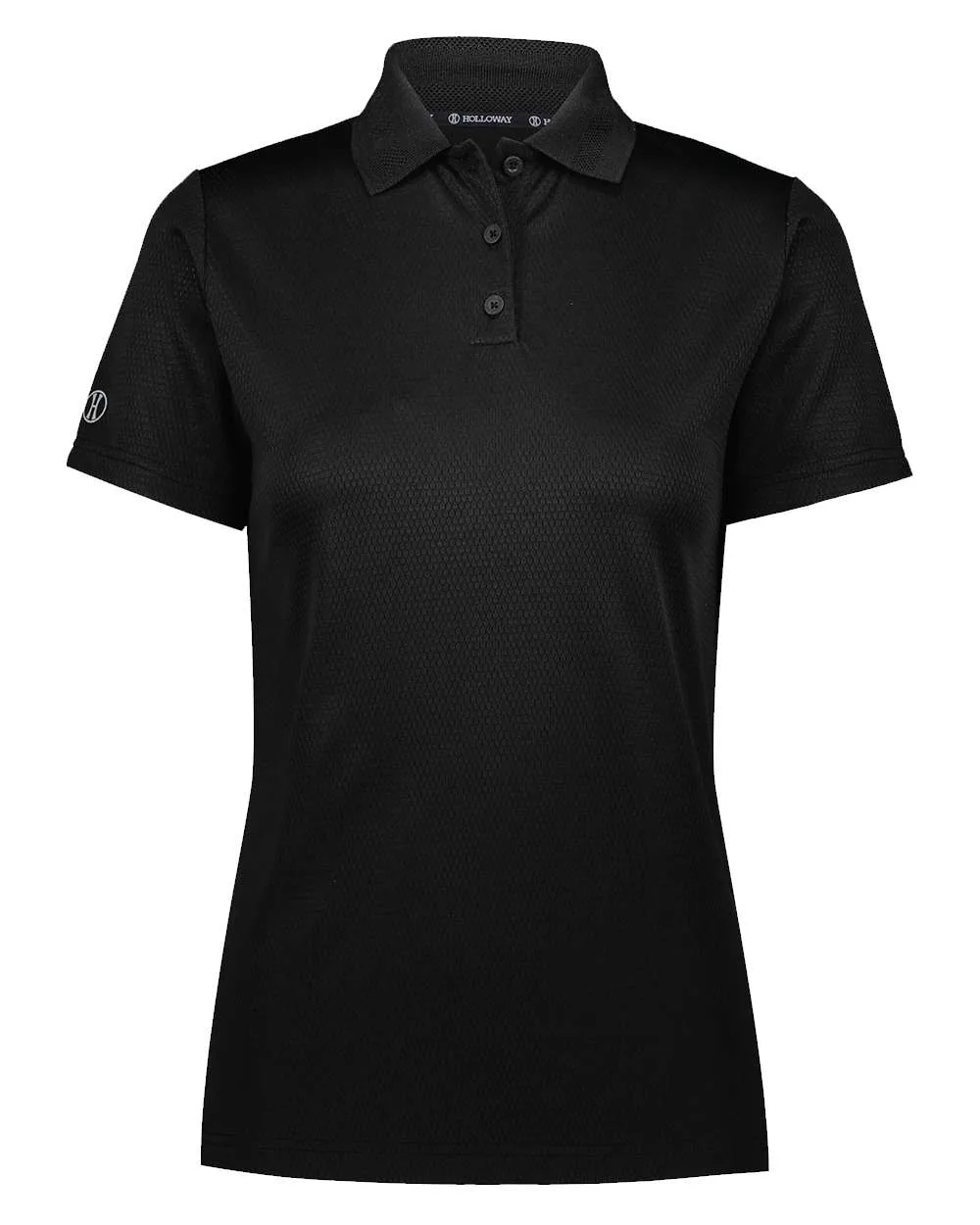 Holloway 222768 Women's Prism Polo — blank polo, front view