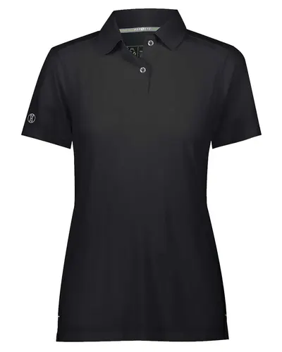 Holloway 222775 Women's Repreve® Eco Polo — blank polo, front view