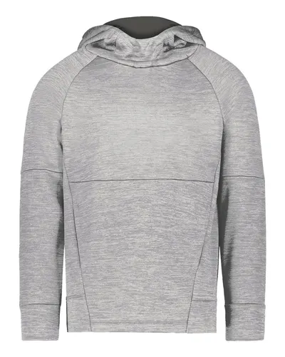 Holloway 223680 Youth All-Pro Performance Fleece Hooded Sweatshirt — blank hooded sweatshirt, front view