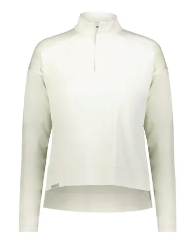 Holloway 223753 Women's Eco Revive™ Ventura Soft Knit Quarter-Zip Pullover — blank garment, front view