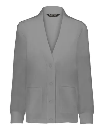 Holloway 223781 Women's Heritage Prep Cardigan — blank garment, front view