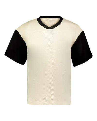 Holloway 226120 Unisex Prep Street Fan Jersey — blank t-shirt, front view