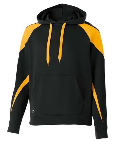 Holloway 229646 Youth Prospect Athletic Fleece Hooded Sweatshirt — blank hooded sweatshirt, front view