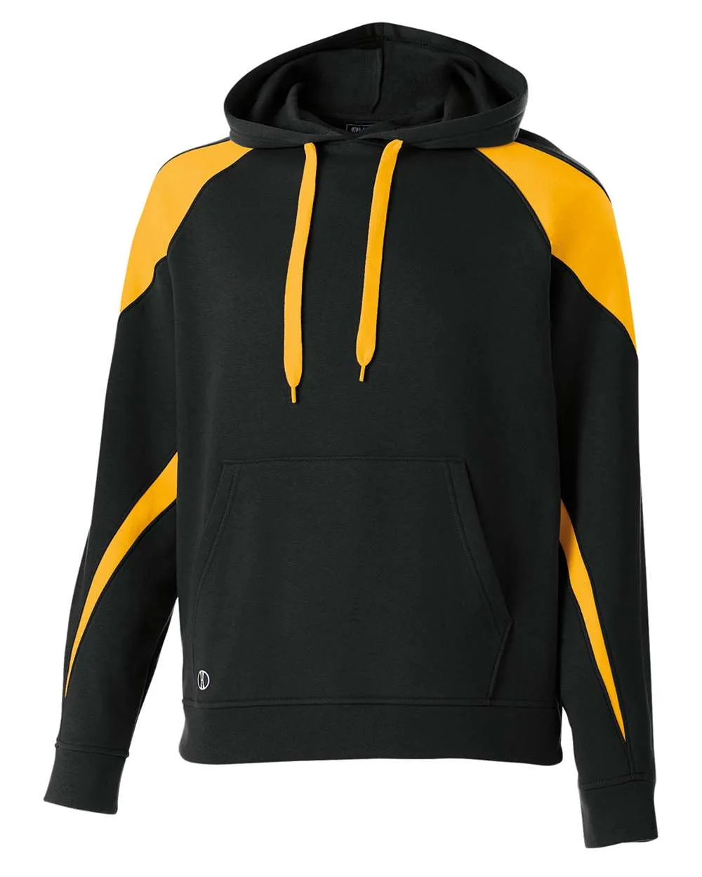 Holloway 229646 Youth Prospect Athletic Fleece Hooded Sweatshirt — blank hooded sweatshirt, front view