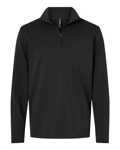 Independent Trading Co. EXP20PQ Men's Perform Quarter-Zip Pullover — blank garment, front view