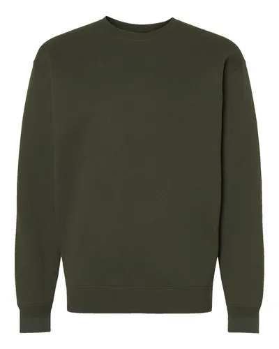 Independent Trading Co. IND3000 Unisex Heavyweight Crewneck Sweatshirt — blank crewneck sweatshirt, front view