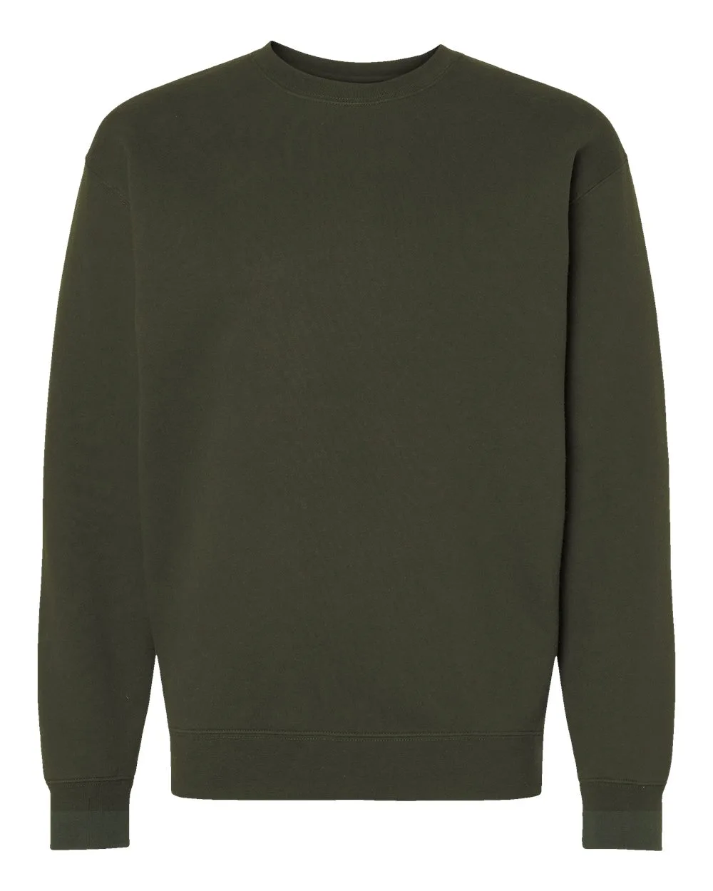 Independent Trading Co. IND3000 Unisex Heavyweight Crewneck Sweatshirt — blank crewneck sweatshirt, front view