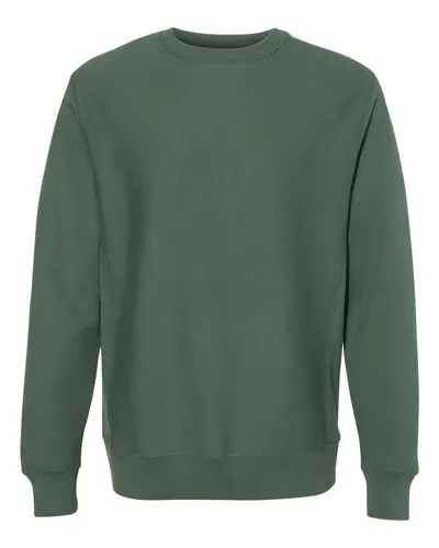 Independent Trading Co. IND5000C Unisex Legend Premium Heavyweight Cross-Grain Crewneck Sweatshirt — blank crewneck sweatshirt, front view