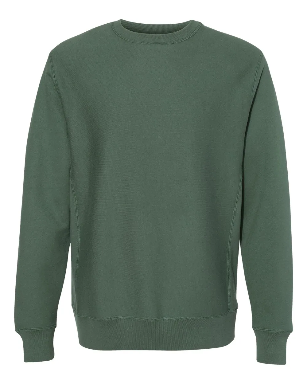Independent Trading Co. IND5000C Unisex Legend Premium Heavyweight Cross-Grain Crewneck Sweatshirt — blank crewneck sweatshirt, front view