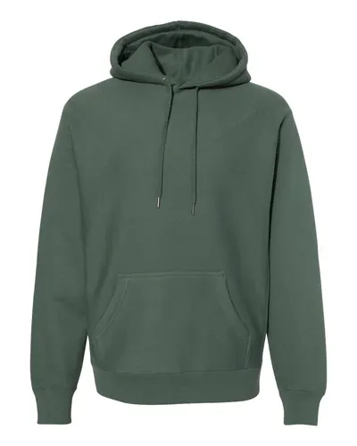Independent Trading Co. IND5000P Unisex Legend Premium Heavyweight Cross-Grain Hooded Sweatshirt — blank hooded sweatshirt, front view