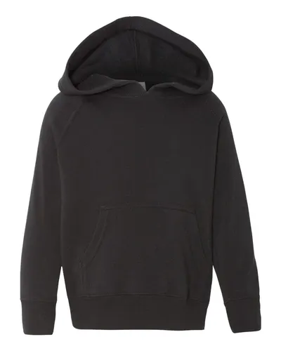 Independent Trading Co. PRM10TSB Toddler Special Blend Hooded Raglan Sweatshirt — blank hooded sweatshirt, front view