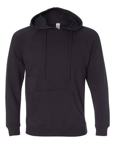 Independent Trading Co. PRM33SBP Unisex Special Blend Raglan Hooded Sweatshirt — blank hooded sweatshirt, front view