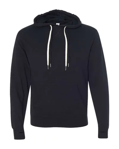 Independent Trading Co. PRM90HT Unisex Midweight French Terry Hooded Sweatshirt — blank hooded sweatshirt, front view