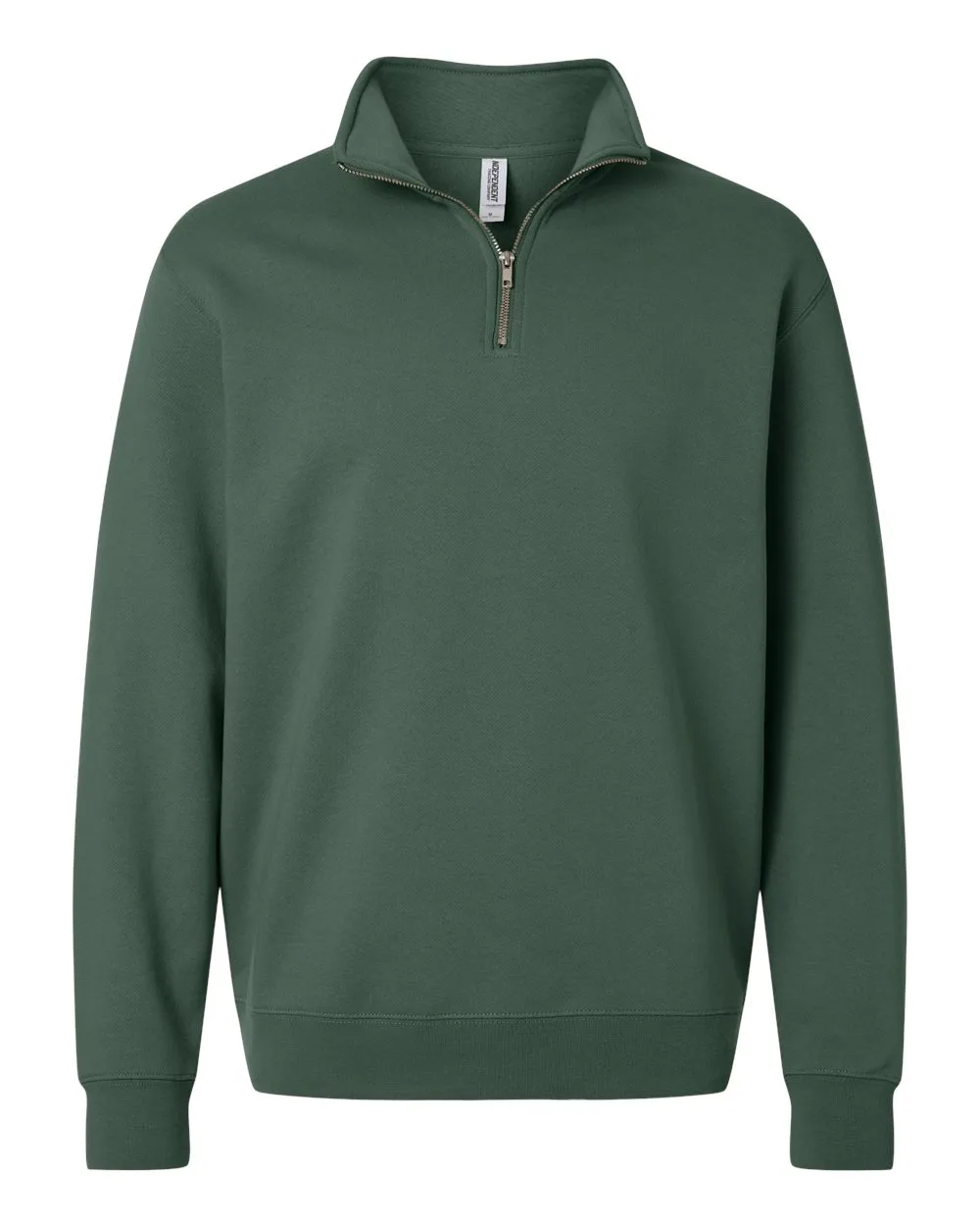 Independent Trading Co. SS4600QZ Unisex Midweight Quarter-Zip Pullover — blank garment, front view