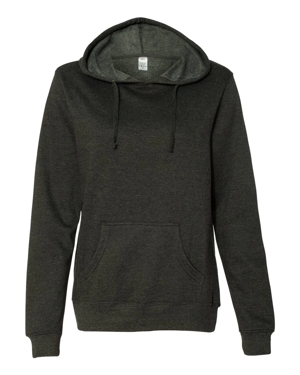 Independent Trading Co. SS650 Women's Junior Fit Heavenly Fleece Lightweight Hooded Sweatshirt — blank hooded sweatshirt, front view