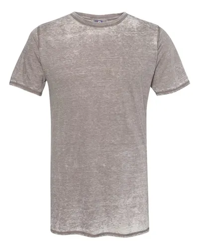 J. America 8115 Unisex Zen Jersey T-Shirt — blank t-shirt, front view