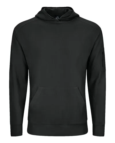 J. America 8770 Unisex Maverick Hooded Pullover — blank hooded sweatshirt, front view