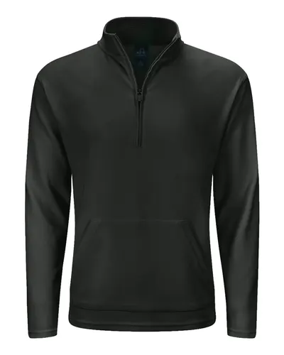 J. America 8771 Unisex Maverick Quarter-Zip Pullover — blank garment, front view