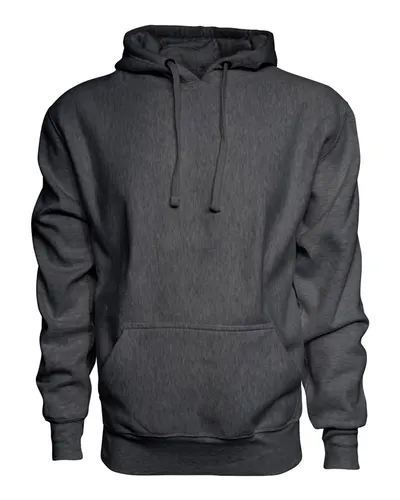 J. America 8846 Men's Sport Weave Hooded Sweatshirt — blank hooded sweatshirt, front view