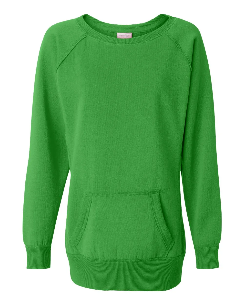 J. America 8918 Women's Open Neck Tunic — blank garment, front view
