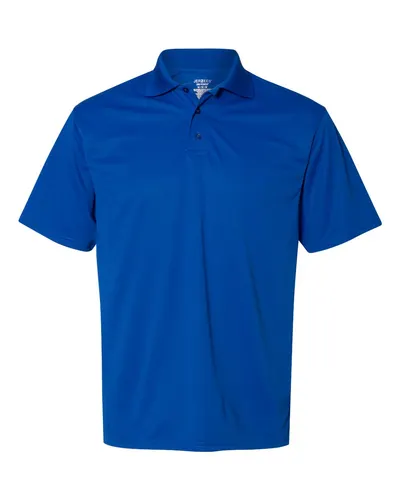 JERZEES 442M Men's Dri-Power® Performance Polo — blank polo, front view