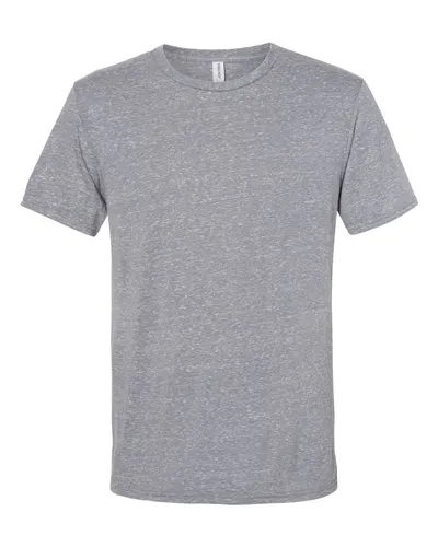 JERZEES 88MR Unisex Snow Heather Jersey T-Shirt — blank t-shirt, front view