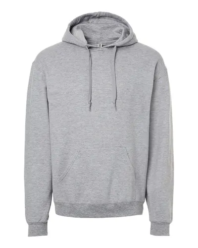 JERZEES IC49MR Unisex Ultimate CVC Hooded Sweatshirt — blank hooded sweatshirt, front view