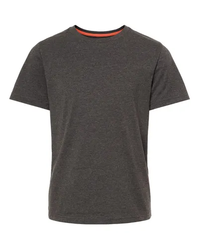 Kastlfel 2015 Youth RecycledSoft™ T-Shirt — blank t-shirt, front view