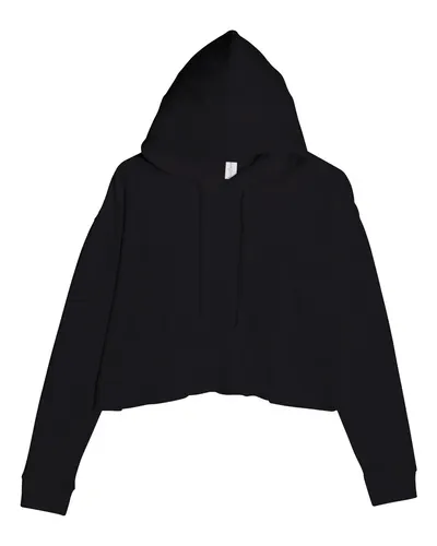 Lane Seven LS12000 Women's Cropped Hoodie Sweatshirt — blank hooded sweatshirt, front view