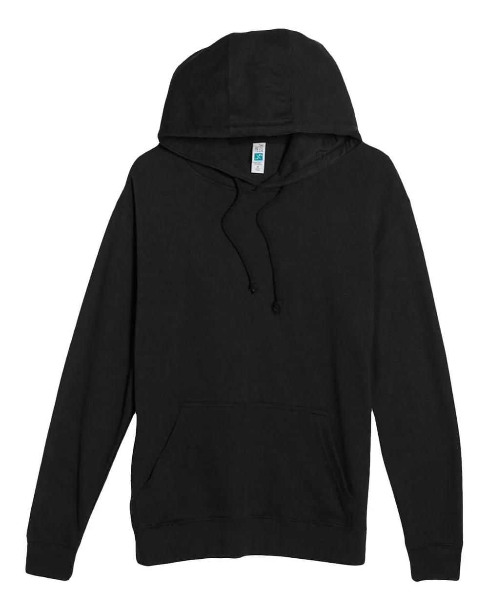 Lane Seven LS13001 Unisex French Terry Hoodie Sweatshirt — blank hooded sweatshirt, front view