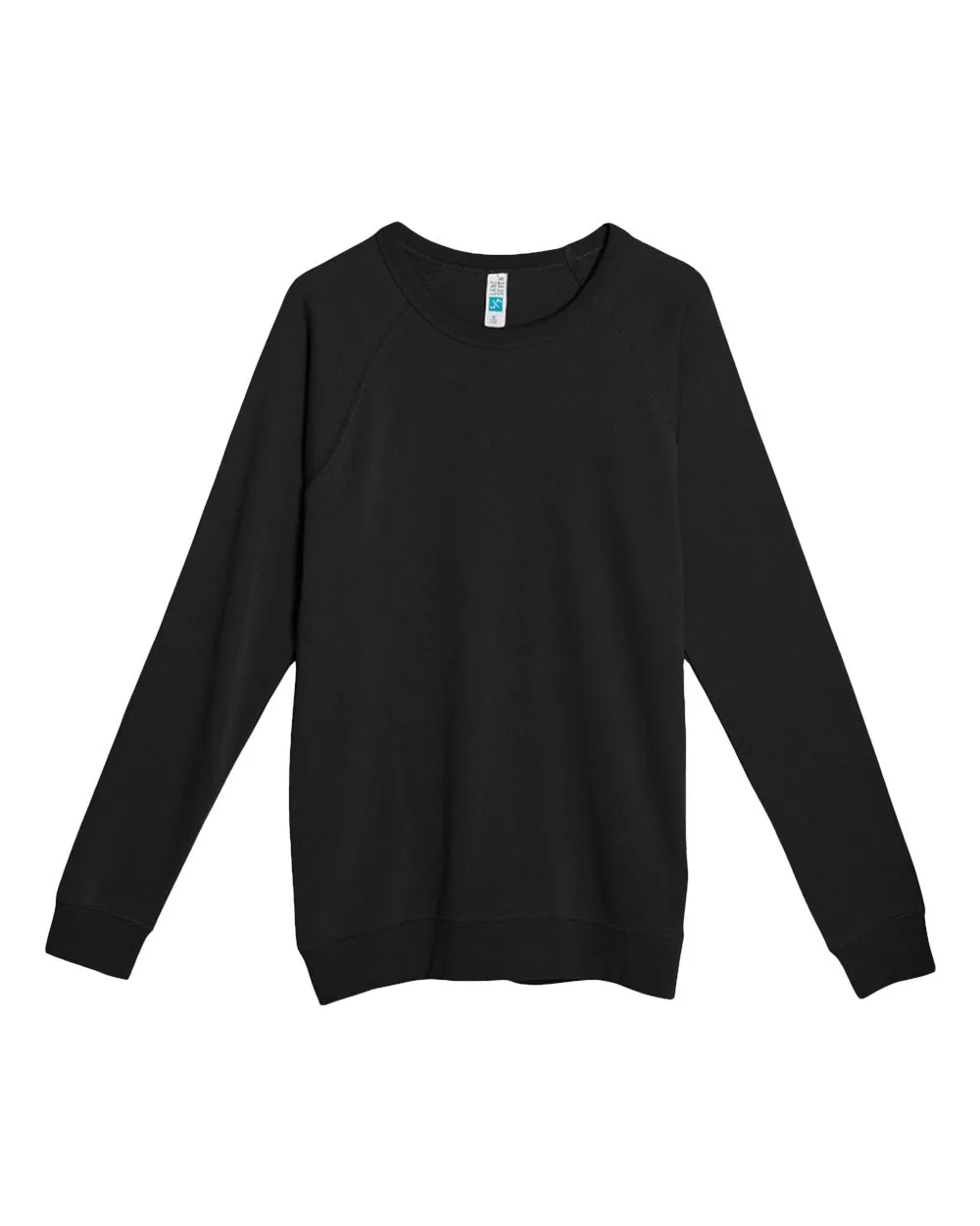 Lane Seven LS13004 Unisex French Terry Crewneck Sweatshirt — blank crewneck sweatshirt, front view