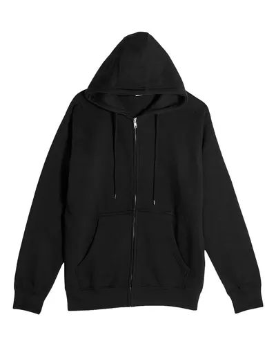 Lane Seven LS14003 Unisex Premium Full-Zip Hoodie Sweatshirt — blank hooded sweatshirt, front view
