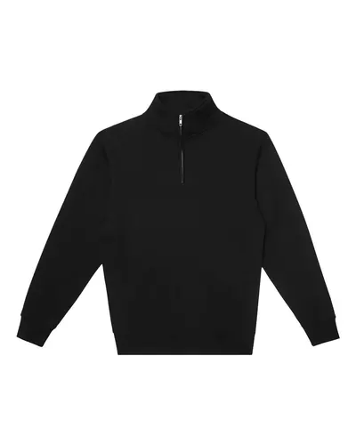Lane Seven LS14014 Unisex Premium Quarter-Zip Pullover — blank garment, front view