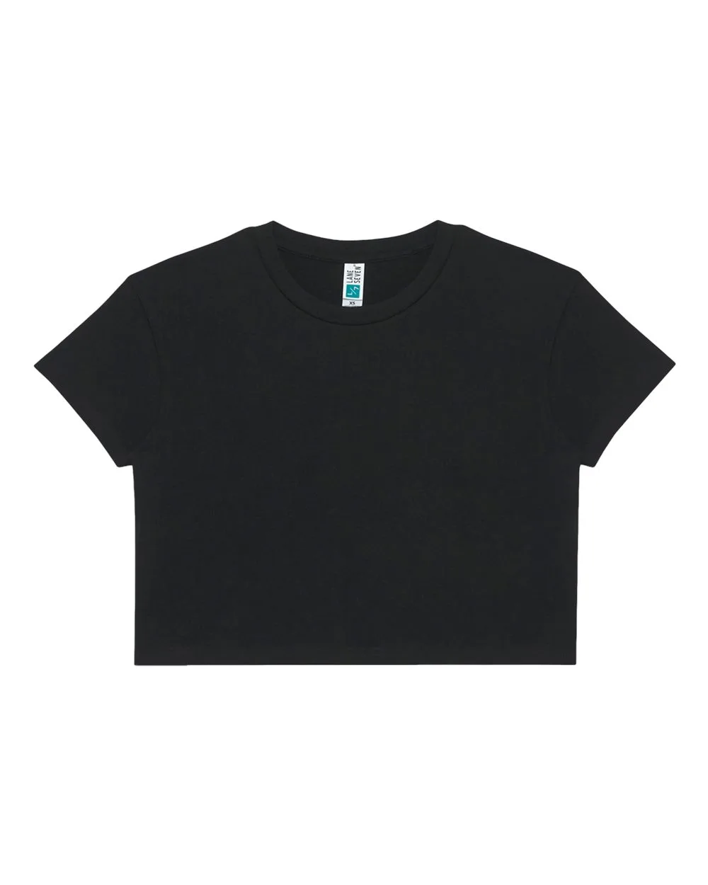 Lane Seven LS86000GD Women's Garment-Dyed Urban Cropped Tee — blank t-shirt, front view