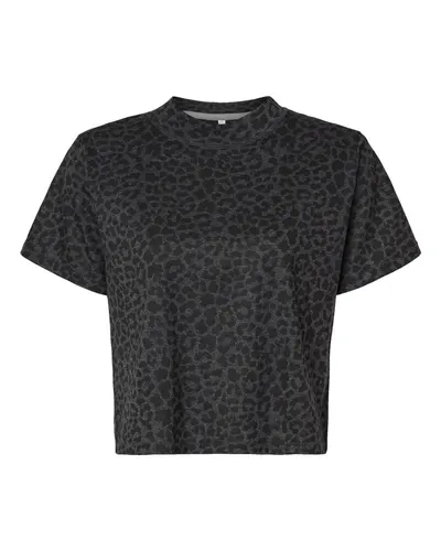 LAT 3518 Women's Boxy Tee — blank t-shirt, front view