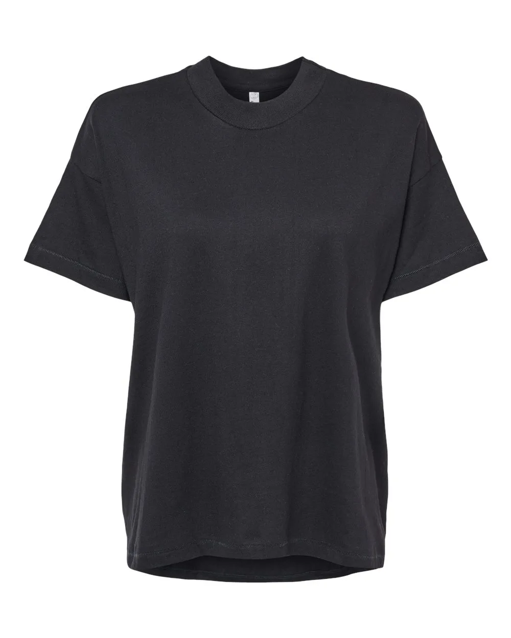 LAT 3519 Women's Hi-Lo Tee — blank t-shirt, front view